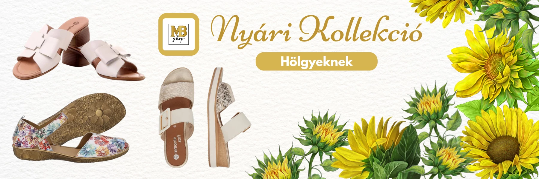 Új nyári női cipő kollekció