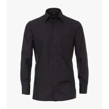 Casa Moda fekete hosszú ujjú férfi ing nagyméretben
