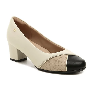 Piccadilly bézs magassarkú cipő 42