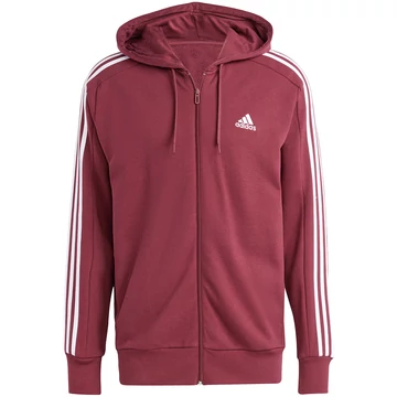 Adidas M 3S FT FZ HD bordó kapucnis pulóver 2XL