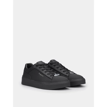 Bugatti fekete sneakers nagyméretben
