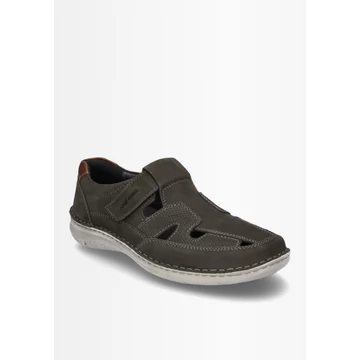 Josef Seibel szürke bőr férfi cipő nagyméretben