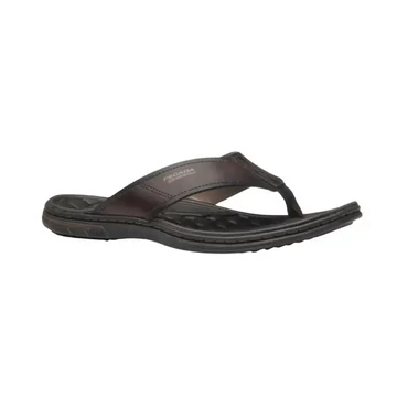 Pegada barna bőr papucs nagyméretben