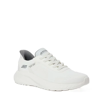 Skechers Bobs Squad Chaos-Solid Step fehér cipő nagyméretben