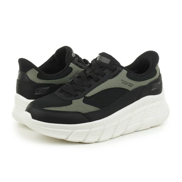 Skechers Bobs B Flex Hi- Contrast Force fekete, férfi cipő nagyméretben