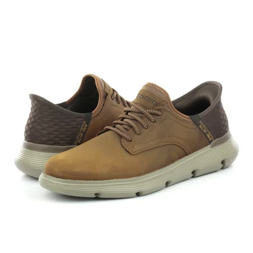 Skechers Slip-ins Garza-Gervin barna, cipő WIDE FIT 47,5