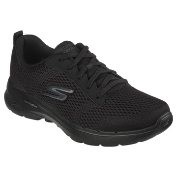Skechers Go Walk 6 Avalo -  fekete férfi cipő, extra széles