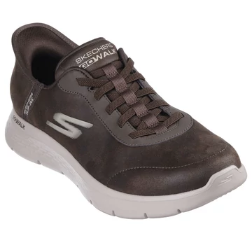 Skechers Slip-ins: GO WALK Flex - Smooth Motion barna cipő