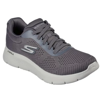 Skechers Go Walk Flex - Remark szürke férfi cipő nagyméretben