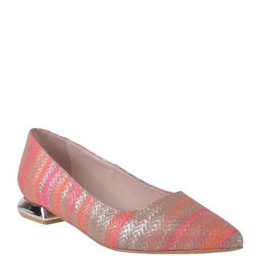 Lizard  elegáns multicolor bőr női cipő nagyméretben