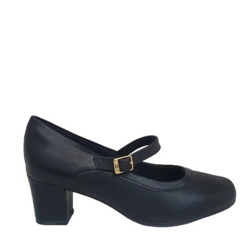 Piccadilly fekete pántos pumps cipő