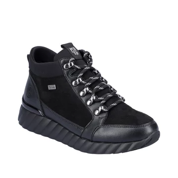 Remonte fekete sneaker Tex
