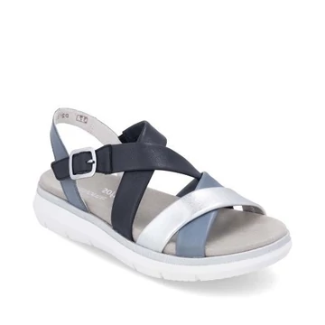 Remonte ezüst-kék női szandál 43