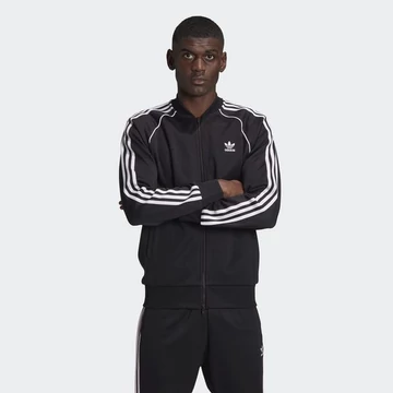 Adidas SST TT P BLUE fekete pulóver