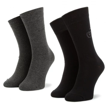 Bugatti szürke és fekete zokni