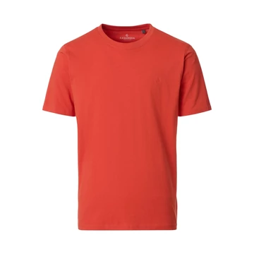 Casa Moda narancs kerek nyakú póló nagyméretben