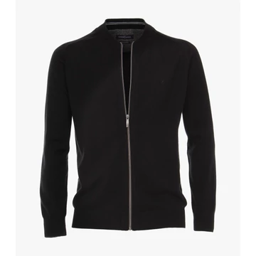 Casa Moda férfi fekete kardigán nagyméretben