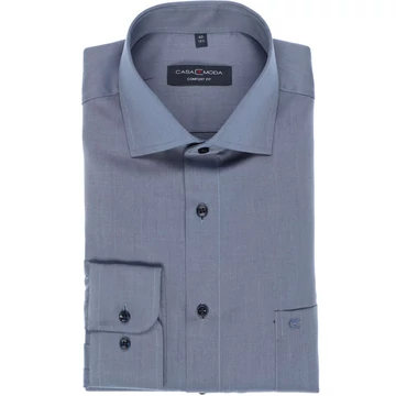 Casa Moda kék hosszú ujjú 72 cm férfi elegáns  ing nagyméretben