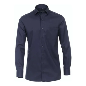 Casa Moda sötétkék hosszú ujjú 72 cm férfi elegáns  ing nagyméretben