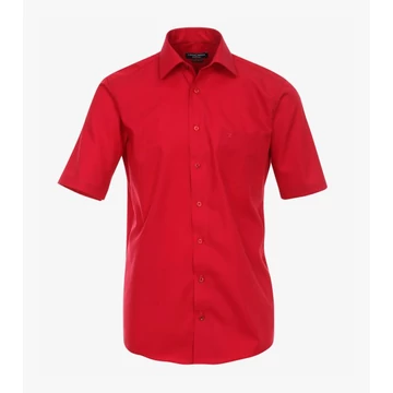 Casa Moda piros rövid ujjú férfi ing 47