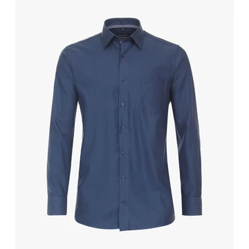 Casa Moda sötétkék hosszú ujjú férfi elegáns  ing nagyméretben