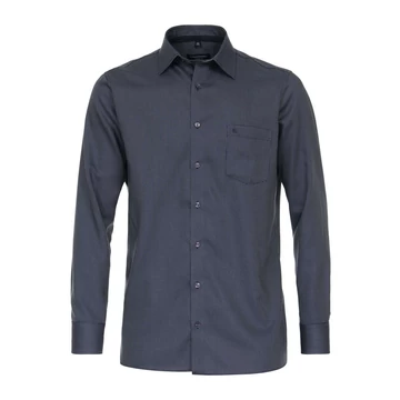 Casa Moda sötétkék hosszú ujjú 72 cm férfi elegáns  ing nagyméretben