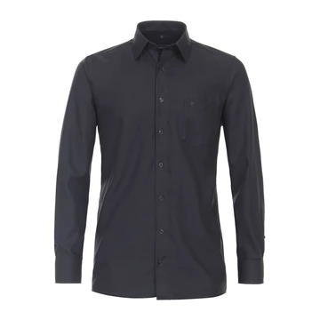 Casa Moda fekete hosszú ujjú 72 cm férfi elegáns  ing nagyméretben