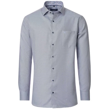 Casa Moda mintás hosszú ujjú férfi ing nagyméretben