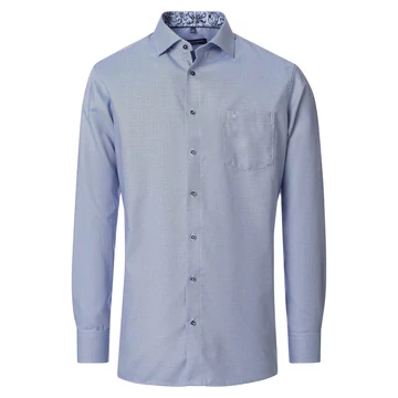 Casa Moda mintás hosszú ujjú férfi ing nagyméretben