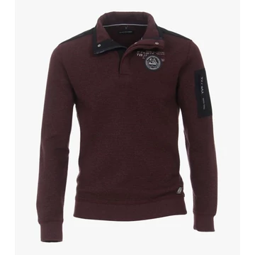 Casa Moda félig cipzáras pulóver