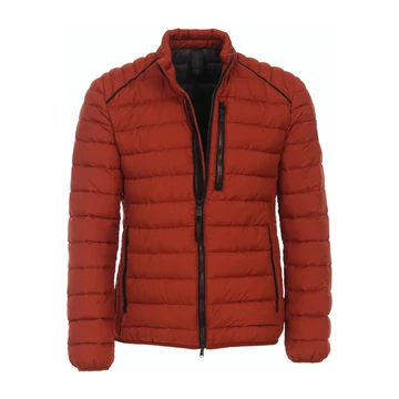 Casa Moda rozsdavörös férfi steppelt kabát nagyméretben