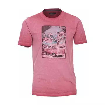 Casa Moda rózsaszín férfi póló