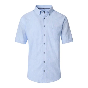 Casa Moda kék rövid ujjú férfi ing 46