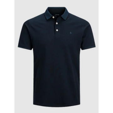 Jack&amp;amp;Jones sötétkék színű galléros póló