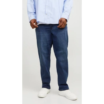 Jack &amp;amp; Jones Glenn sötétkék farmernadrág nagyméretben