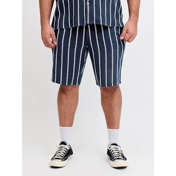 Jack &amp;amp; Jones sötétkék rövidnadrág nagyméretben