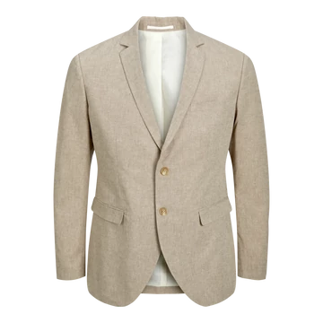 Jack&amp;amp;Jones bézs azínű zakó nagyméretben