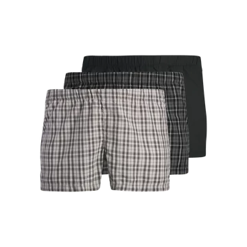 Jack&amp;amp;Jones kockás boxeralsó 3DB-os kiszerelés, nagyméretben