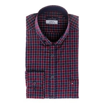 Jupiter kockás férfi ing nagyméretben