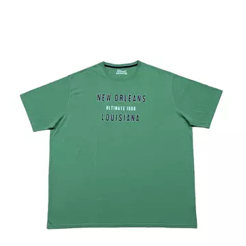 Ultimate férfi zöld póló 5XL méretben