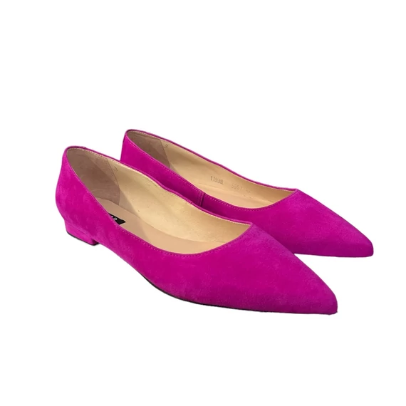 Lizard  elegáns fukszia bőr női cipő nagyméretben