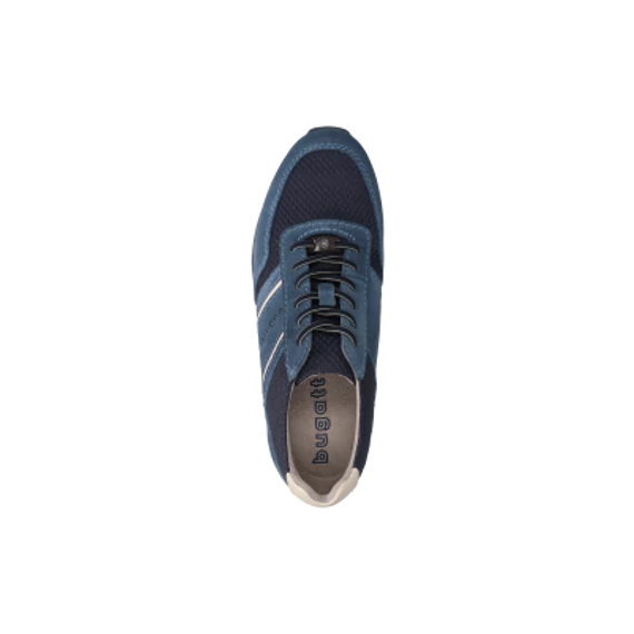 Bugatti sötétkék férfi cipő nagyméretben