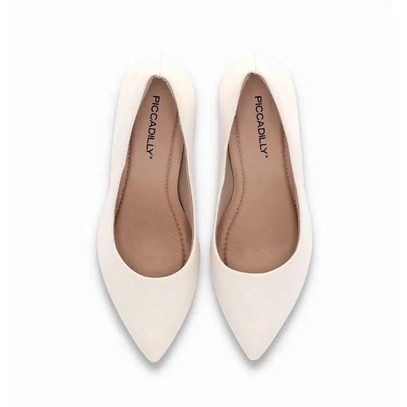 Piccadilly fehér magassarkú nagyméretben