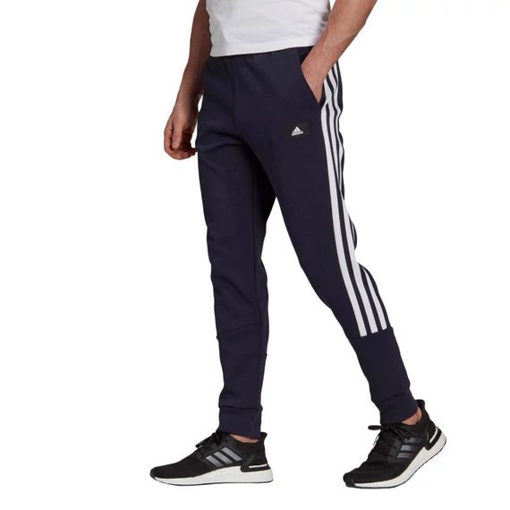 Adidas M FI 3S sötétkék nadrág nagyméretben
