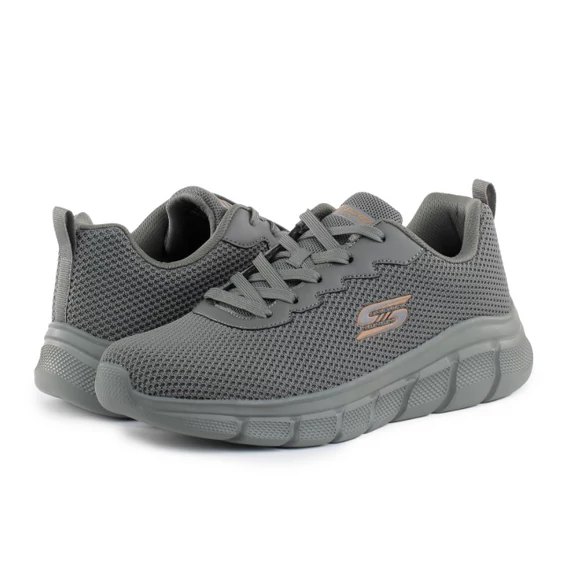 Skechers Bobs B Flex -  Zöld, férfi cipő nagyméretben