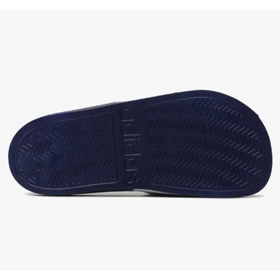 Adidas sötétkék papucs zuhanyozáshoz nagyméretben