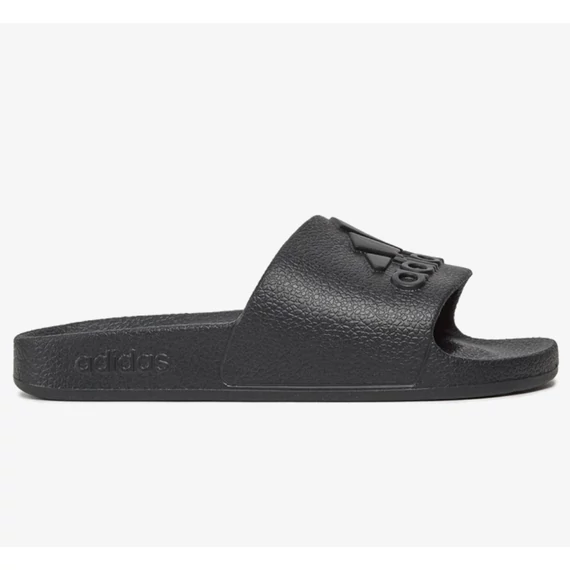 Adidas fekete papucs zuhanyozáshoz nagyméretben