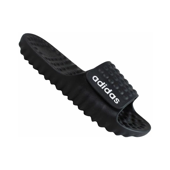 Adidas Adissage 360REC fekete tépőzáras papucs nagyméretben