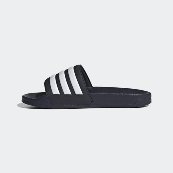 Adidas sötétkék papucs zuhanyozáshoz nagyméretben