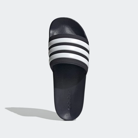 Adidas sötétkék papucs zuhanyozáshoz nagyméretben